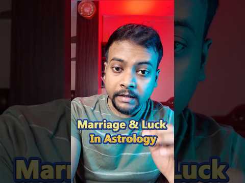 Lucky Life partner for marriage #astrology #marriagematching Anubhab Bhowmick