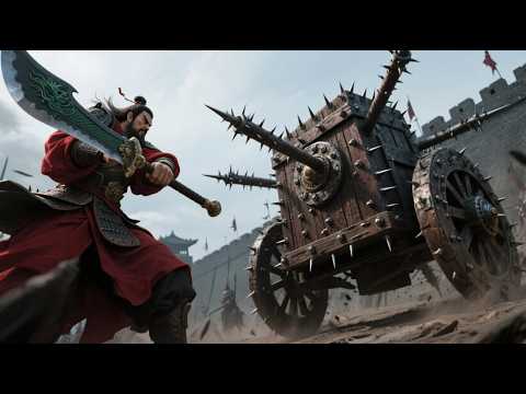 The armored chariot was invincible, but was completely wiped out by a master with just a knife!