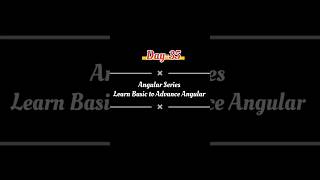 Day -35 | Angular 17 | Learn Angular Basic to Advance | Setup Angular #angular #angular17 #shorts