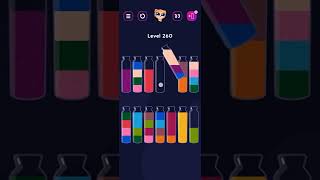 Get Color Bottle Game level 260 #shorts #pggaming