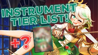 【TIER LIST】Ranking the best instruments! + Limited Stigma collaboration announcement and unboxing!!