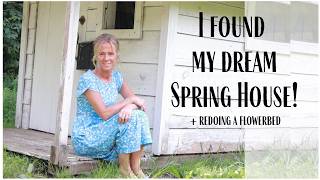 I Started Rebuilding My Flower Bed... Then I Found My Dream Spring House ~ Flower Bed Refresh