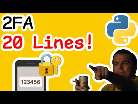 Build 2FA in Python (TOTP in 20 Lines!)
