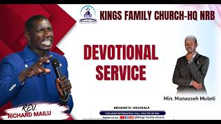 Devotional service || Min manassseh muteti ||Rev. Richard Mailu & VOWEBI band||17. 05.2026