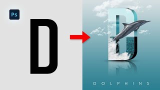 3D text Manipulation Photoshop Tutorial  | Letter Poster Design