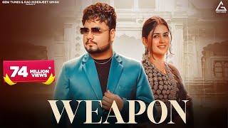 Weapon | Official Video | KD DESIROCK | Pranjal Dahiya | Komal Chaudhary | Haryanvi Song 2024