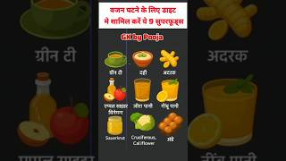 9 सुपरफूड्स वज़न घटाने के लिए#वजनघटाएं  #सुपरफूड  #HealthyEating  #FitnessTips   #ग्रीनटी  #फिटनेस