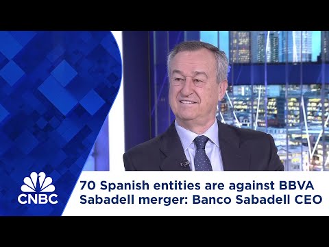 70 Spanish entities are against BBVA Sabadell merger, says Banco Sabadell CEO