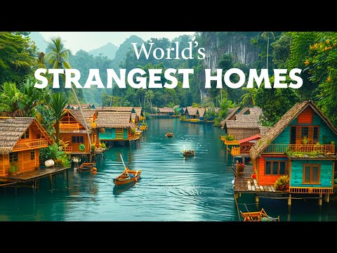 World's Strangest Homes: Exploring 8 Unusual Places People Live In - Travel Video