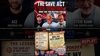 🚨 THE SAVE ACT — U.S. SENATORS, WHAT ARE YOU WAITING FOR?