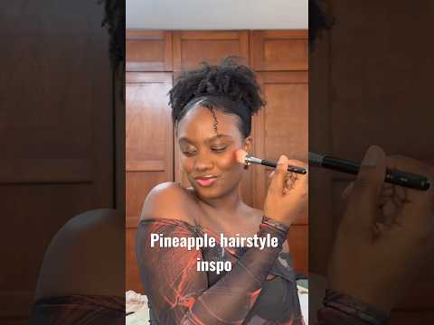 How to: zigzag pineapple claw clip hairstyle on natural #4chair #naturalhairstyles #protectivestyles