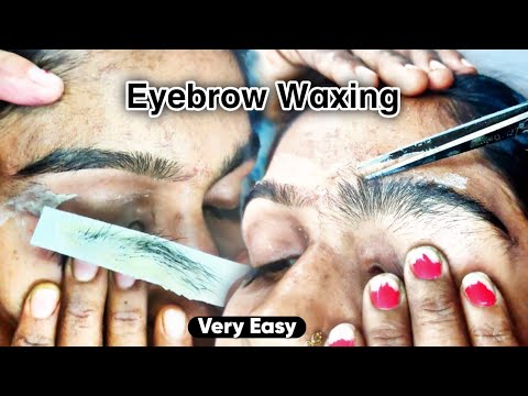 Perfect Eyebrow Waxing at Home | Easy Steps for Neat & Clean Shape!