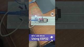 ESP32 Blinking LED Project Teaser | Easy DIY with Arduino | Comment for Full video! 💡#esp #32 #diy