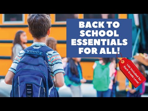 Top 4 Back To School 2020 Essentials and School Supplies | Schools Reopening After Coronavirus