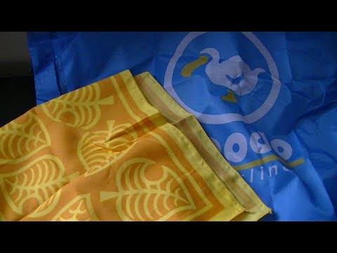 Look at: Animal Crossing New Horizons Bandana + Dodo Airlines Bag - My Nintendo Rewards