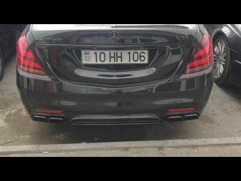 W222 S500 Exhaust Sound changed to S65, Emotion start activated!