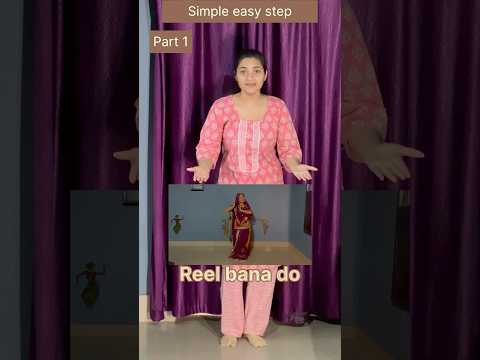 Reel bana do | Rajasthani dance tutorial | kanakdanceworld | shorts | new