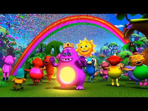Toddler Song "The Giggle Monster" | Silly Laughs & Playful Sounds for Kids! 👾🤣