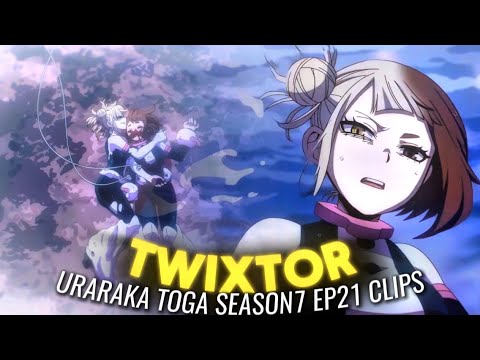 Toga Uraraka - TWIXTOR Clips 4K | My Hero Academia Season 7 Episode 21