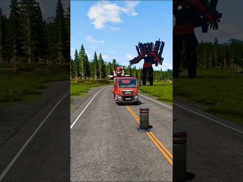 Skibidi Toilets & Speakerman Boss Head - BeamNG.drive