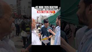 JEE Mains 2026 Session-2 Paper Reaction from Kota | Day-1 Morning Shift | #jeemains2026