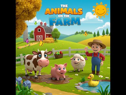 Animals on the Farm Song | Fun Nursery Rhymes & Kids Songs
