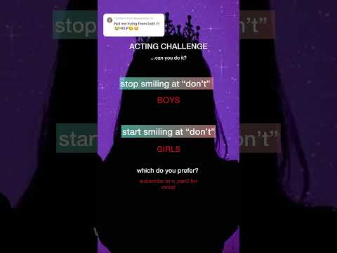 Acting Challenge #acting #actingchallenge #duet #lyrics #challenge #actor #fyp  #shorts