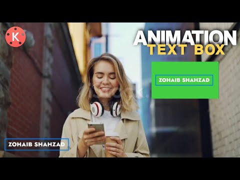 How to make Animation Text Box in Kinemaster | GREEN SCREEN TEXT | Green Screen Animation Text
