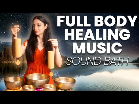 432Hz - Full Body Healing Frequencies, LET GO of Stress, Overthinking & Worries, Binaural Beats