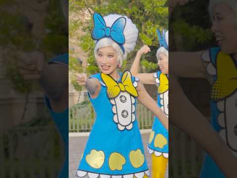 最後照れてるよう見えて可愛い！ファンサありがとう！ #ディズニー #ディズニーランド #ディズニーダンサー #ドナパル #パルパルーザ