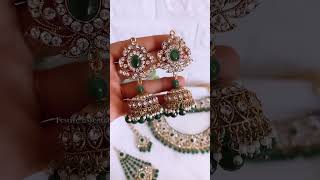 Indian jewelry | Bridal jewelry | Floral jewelry | Haldi & Mehendi jewelry