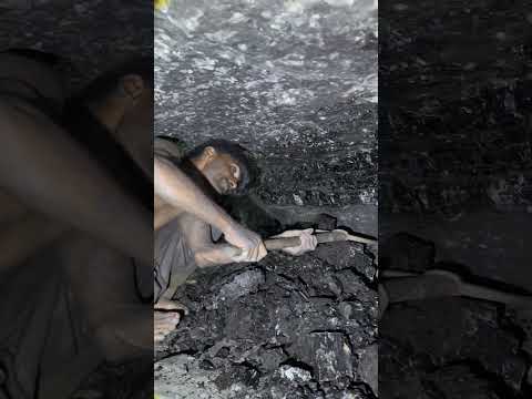 Black diamond coal mining ⛏️ #blackdiamondmining #blackgoldmining #coalmining