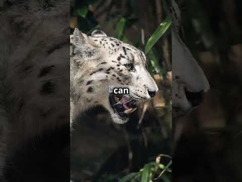 Unveiling the Mysteries of Snow Leopards: Facts to Know! 🐆❄️ #animalfacts #facts #animals