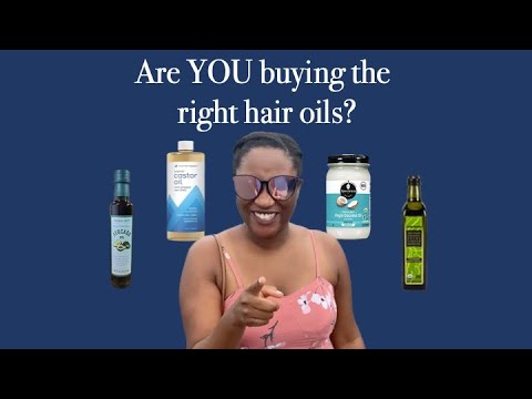 Natural Hair Oils - Shop With Me