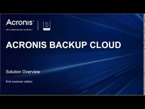 How To Restore Windows 10 Using Acronis, Local & Cloud Backup | Disaster Recovery, Data Recovery