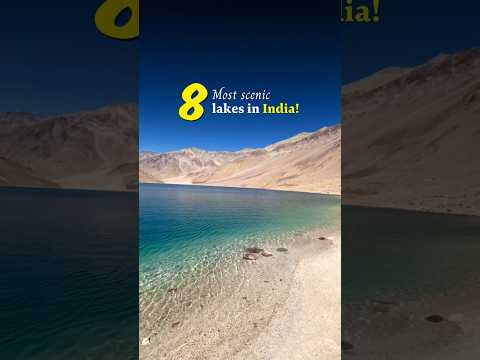 Top 8 Lakes to Love in India ❤️ #lakesofindia #travel #india #exploreindia #indianlake