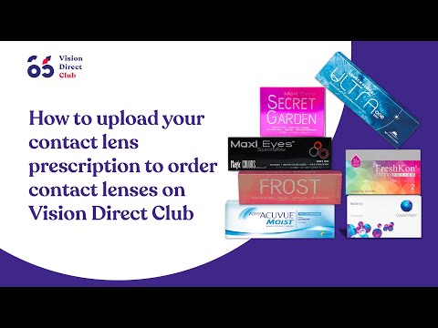 Order contact lenses from the comfort of your home with Vision Direct Club