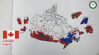 Canada Ancestry map drawing 🇨🇦 | Canada is much diverse Than You Think