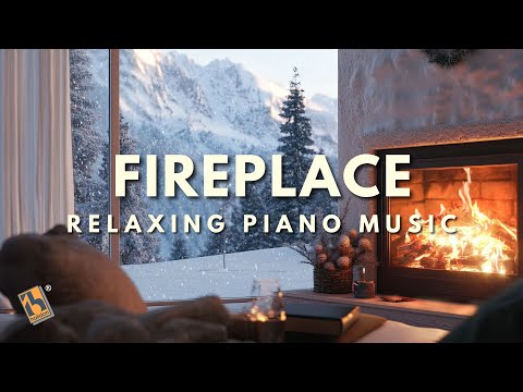 Fireplace Piano Music