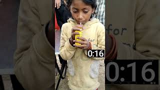 30 Second Frooti Challenge || #FrootiChallenge #challenge #drinkChallenge