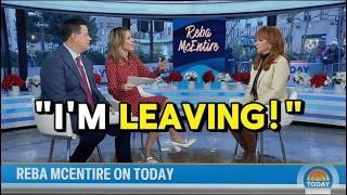 Reba McEntire WALKS OFF Today Show During Heated Interview.