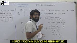 STATISTICS LECTURE-2 STD 10 MEDIAN BRIEF EXPLANATION CBSE NCERT...#STUDYDOTCOM #burhan_sir