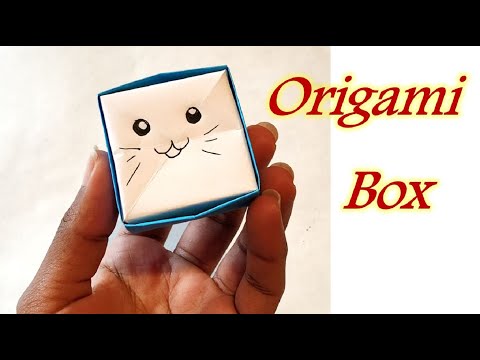 How to make a DIY Origami Box| DIY Paper Box| DIY Candy Box| Easy Origami Box| Paper Box Craft