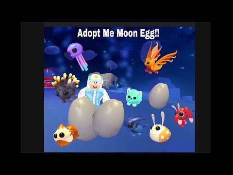 Adopt me ~MOON EGG~ Hatching 🐣 🥚 🌑 #adoptme #adoptmeroblox #adoptmeegg