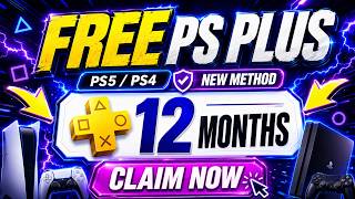 Free PS Plus 2026 🔥 New How to Get FREE PlayStation Plus Method for PS5 & PS4