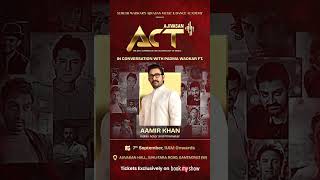 Aamir Khan in Conversation with Padma Wadkar 🎬 | Ajivasan ACT 2025✨