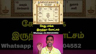 12ல் கேது மோட்சமா  #tamil #astrology #ketu #aanmeegam