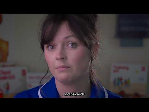 BCUHB Heart Attack Awareness Film: 'It's not always like it is on TV' (Short version - Welsh)