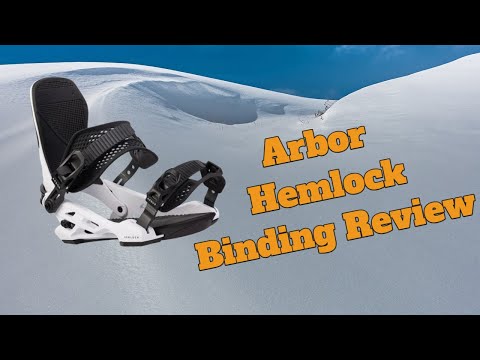 The 2025 Arbor Hemlock Snowboard Binding Review