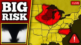 🔴 BREAKING TORNADO WARNINGS WISCONSIN - Tornadoes Possible With LIVE Storm Chasers...
